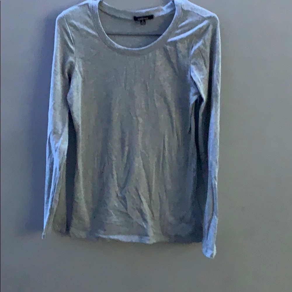 Gray Long Sleeve Shirt